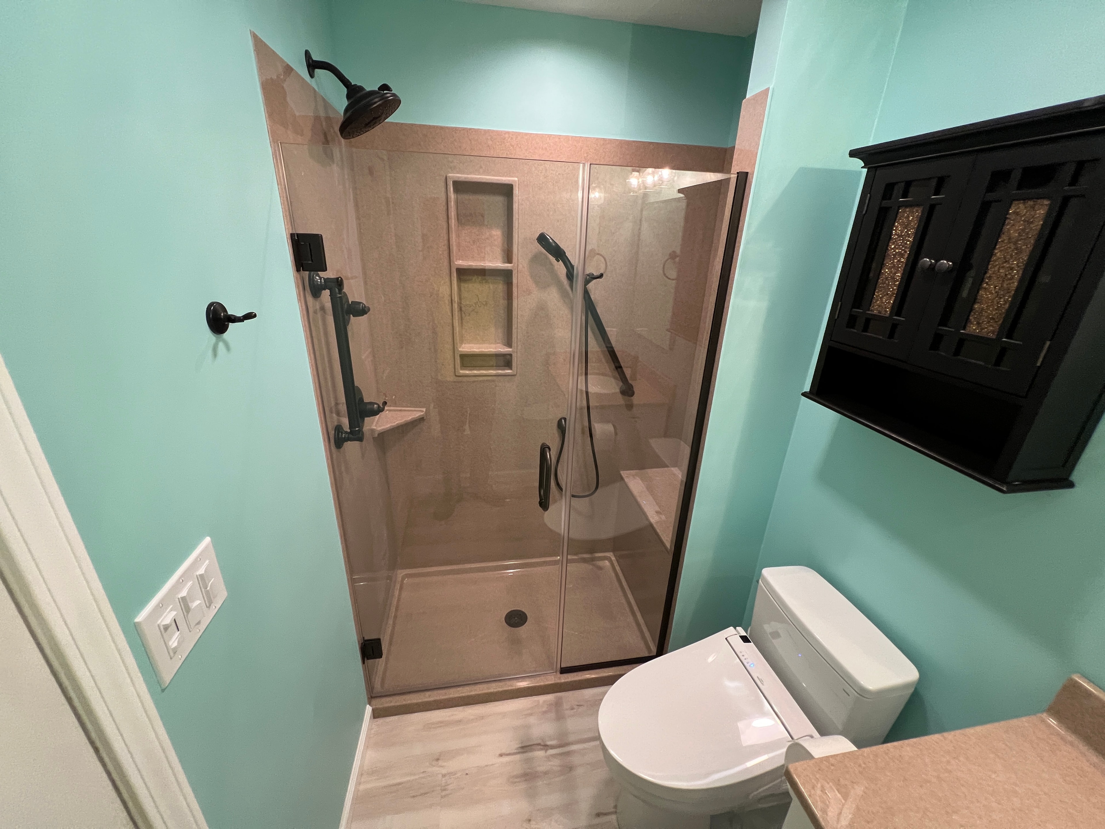 Onyx Shower Remodel — photo 1 of 7