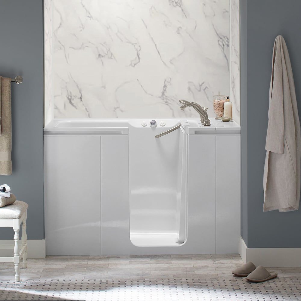 Walk-in tub installation